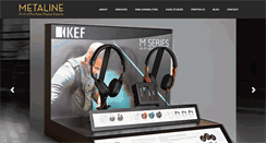 Desktop Screenshot of metalineproducts.com